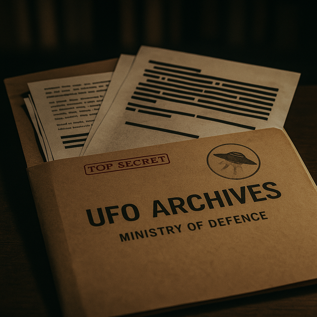 Inside Britain’s UFO Archives
